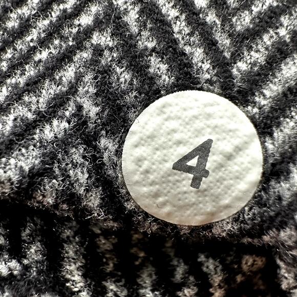 Lululemon Skinny Will Pant Full-On Luon Giant Herringbone Heathered Black 4 - Picture 5 of 6